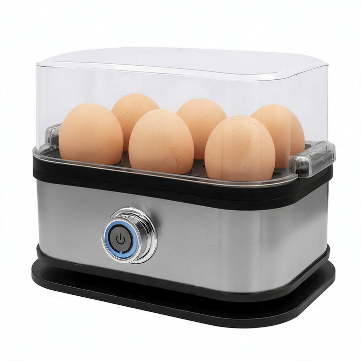 GreenBlue Eierkocher, Leistung 200 W, für bis zu 6 Eier, Messbecher, 220–240 V~, 50/60 Hz, GB359
