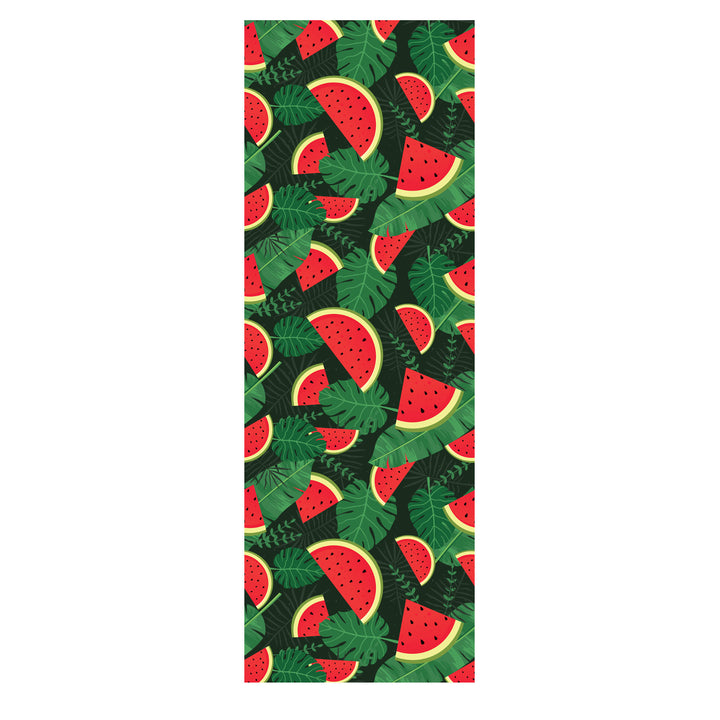 Klassischer Liegestuhl aus Buchenholz GreenBlue GB183 mit Wassermelonen-Aufdruck