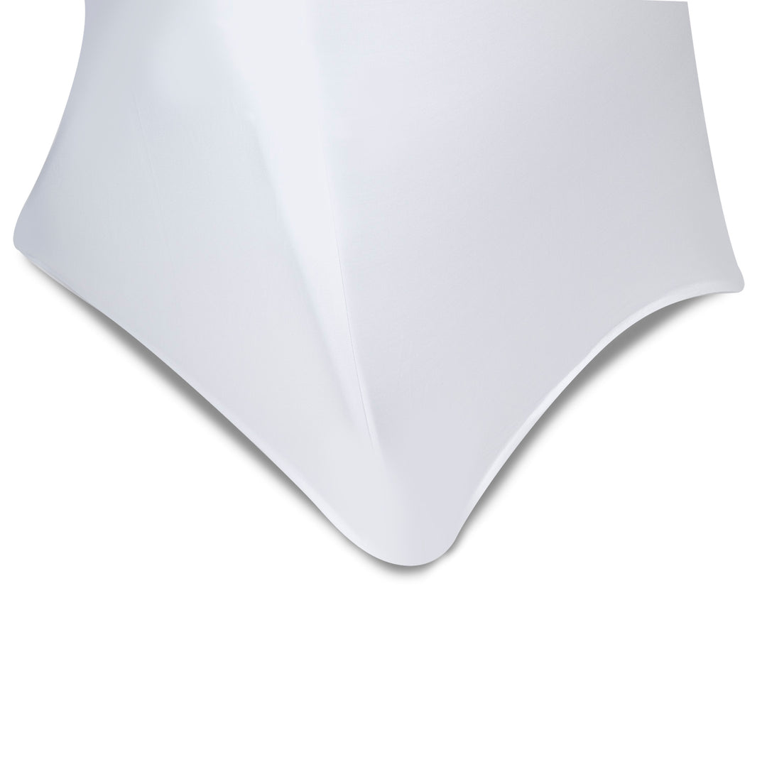 Stuhlhülle für Catering-Stühle, weiß, GreenBlue, 88 x 50 x 45 cm, Spandex, GB374, 4 Stück