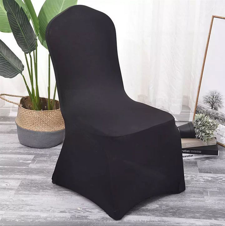 Stuhlhülle für Catering-Stühle, schwarz, GreenBlue, 88 x 50 x 45 cm, Spandex, GB373, 2 Stück