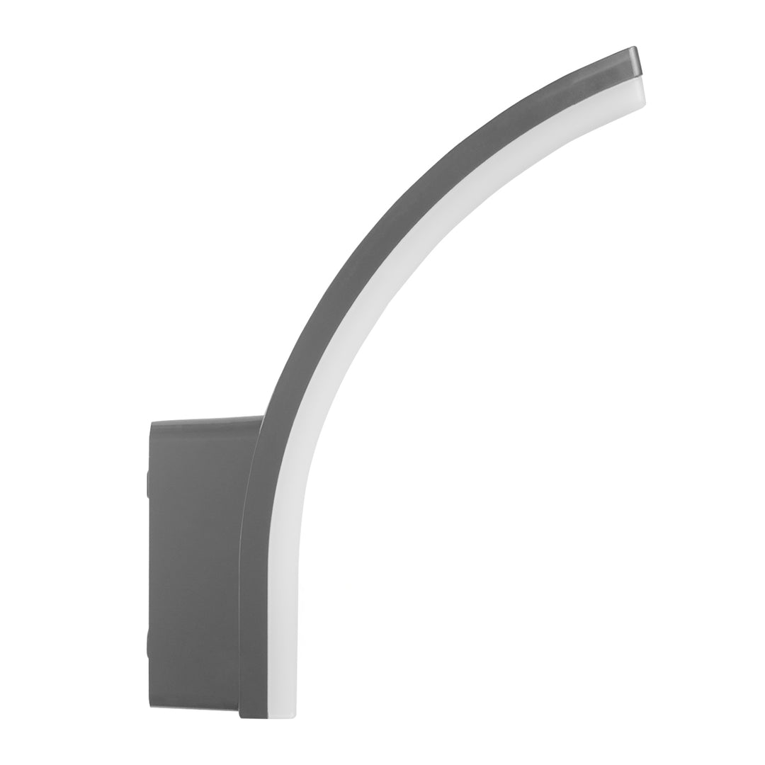 Maclean LED-Leuchte, Farbe: Grau, 20 W, IP65, 2750 lm, Lichtfarbe: Neutralweiß (4000 K), MCE511 GR, 2 Stück