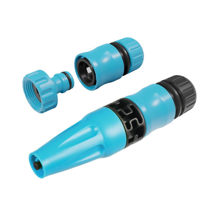 Cellfast Aluplus Schlauchwagen 1/2" 60 m + Cellfast Economic Gartenschlauch 1/2" 20 m + Set mit Cellfast Basic Sprühkopf 1/2"