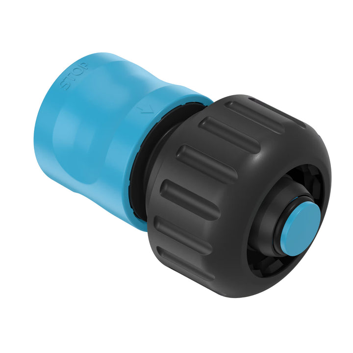 Cellfast Economic Gartenschlauch 3/4" 20 m + gerader Sprühkopf + Anschluss mit 3/4"-Innengewinde + Durchgangs- und Absperr-Schnellkupplung 3/4"