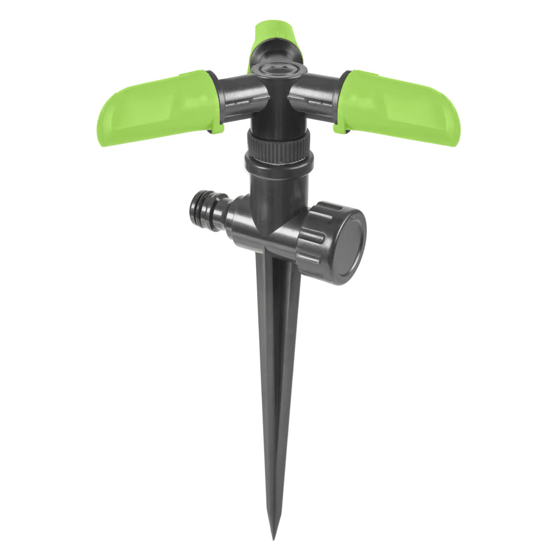Cellfast Economic Gartenschlauch 3/4" 50 m + Schnellkupplung aus Messing und Durchgang 3/4" + Anschluss mit Innengewinde 3/4" + Schwenkregner + Sprühkopf