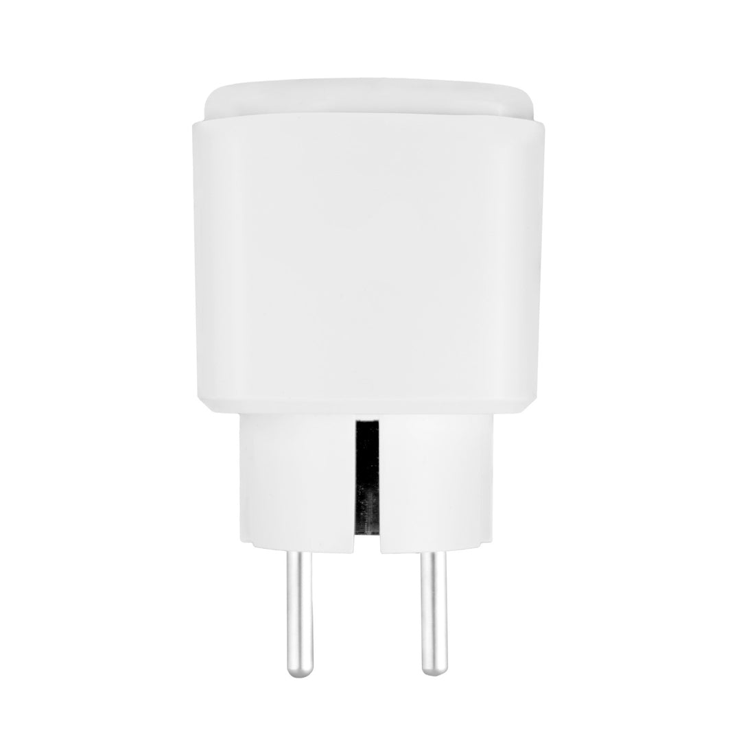 Ferngesteuerte WLAN-Steckdose von GreenBlue, Android/iOS/Alexa/Google Home, Timer, Leistungsmesser, max. 16 A/3840 W, GB735 W, 2 Stück