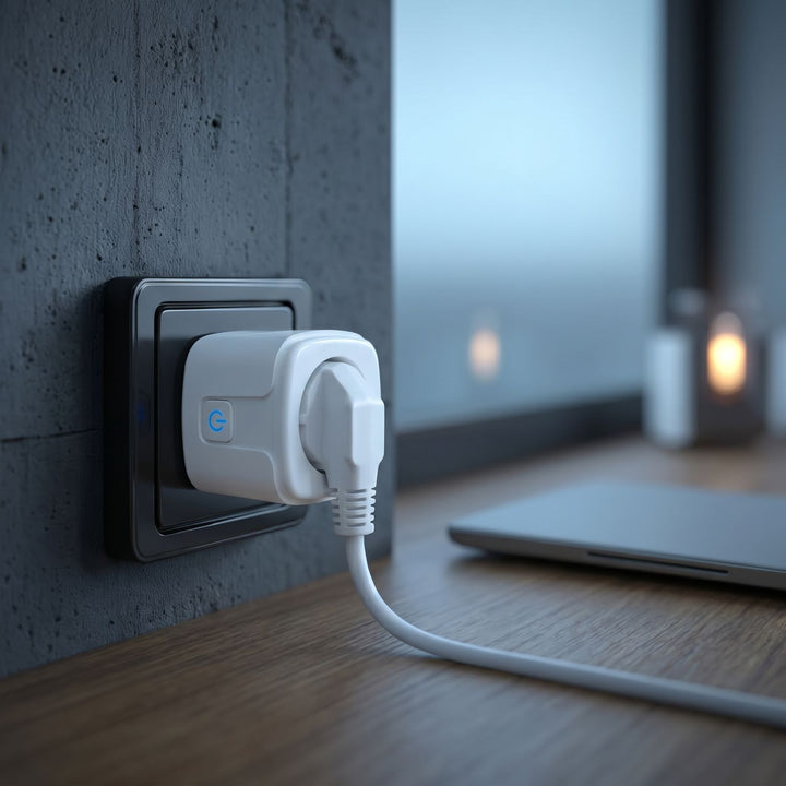 Ferngesteuerte WLAN-Steckdose von GreenBlue, Android/iOS/Alexa/Google Home, Timer, Leistungsmesser, max. 16 A/3840 W, GB735 W, 2 Stück
