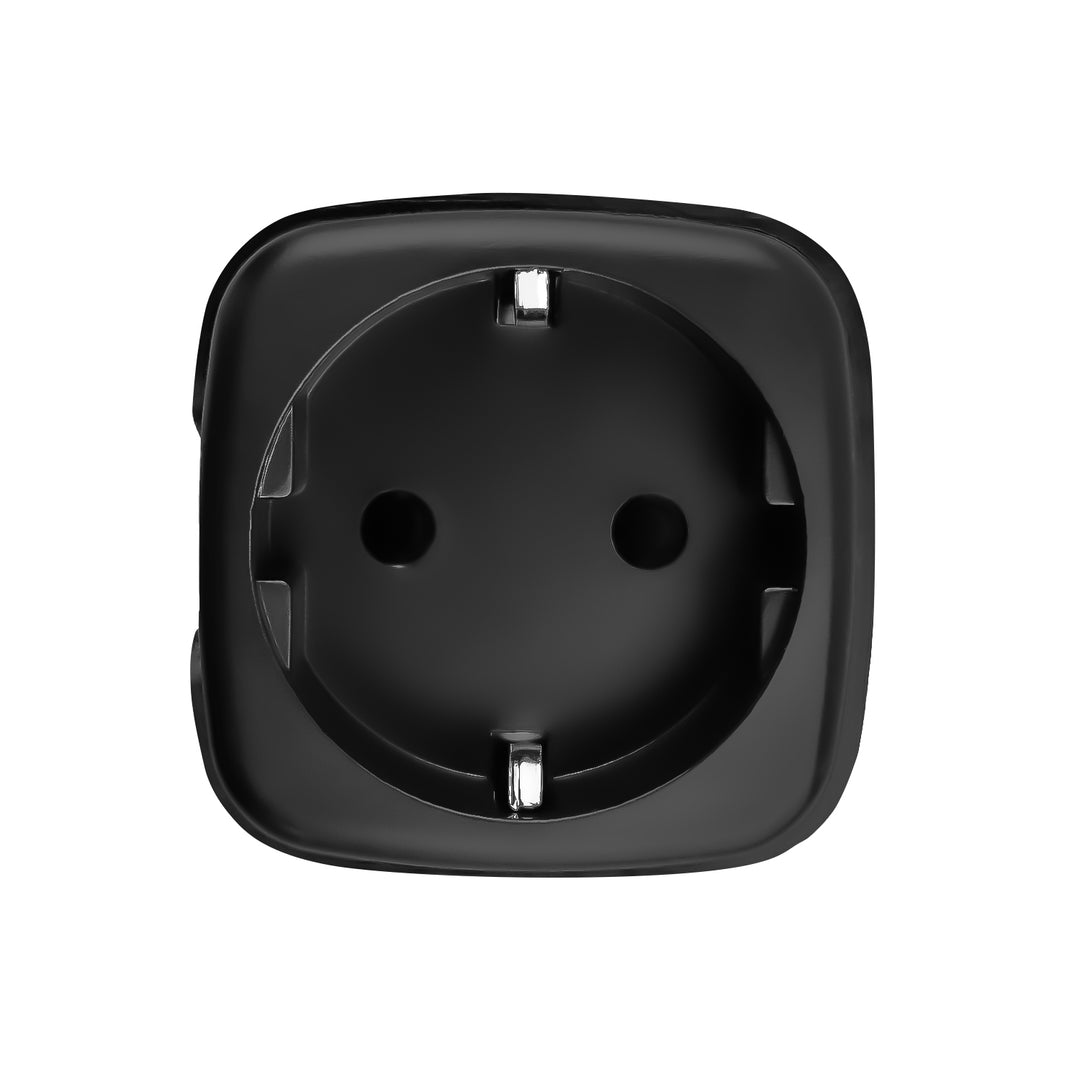 Ferngesteuerte WLAN-Steckdose von GreenBlue, Android/iOS/Alexa/Google Home, Timer, Leistungsmesser, max. 16 A/3840 W, GB735 B, 2 Stück