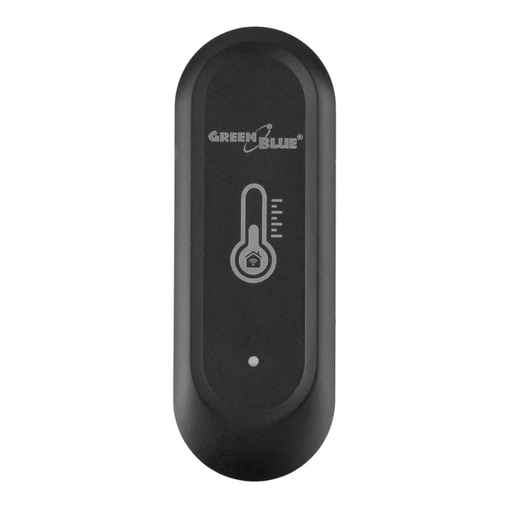 GreenBlue WLAN-Außensensor für Temperatur und Luftfeuchtigkeit, Android/iOS, 3,0 V DC, LR03x2, IP65, GB741, 2 Stück