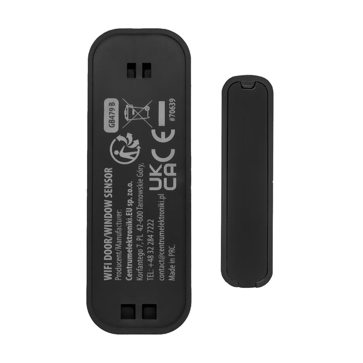 Drahtloser Reed-Schalter / WLAN-Öffnungssensor von GreenBlue, Android/iOS, für Türen / Fenster, 3,0 V DC, LR03x2, GB479 B, 2 Sets