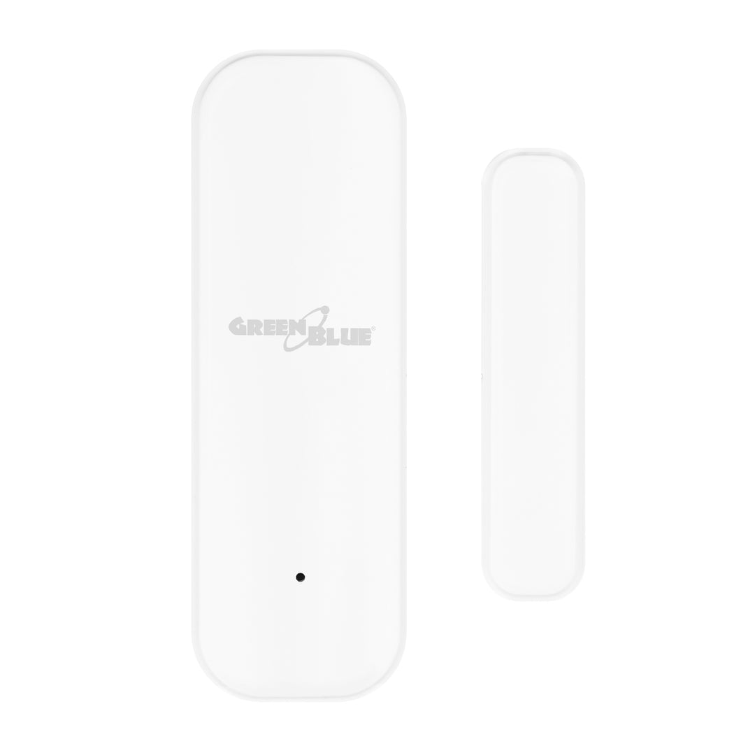 Drahtloser Reedschalter / WLAN-Öffnungssensor von GreenBlue, Android/iOS, für Türen / Fenster, 3,0 V DC, LR03x2, GB479 W, 2 Sets