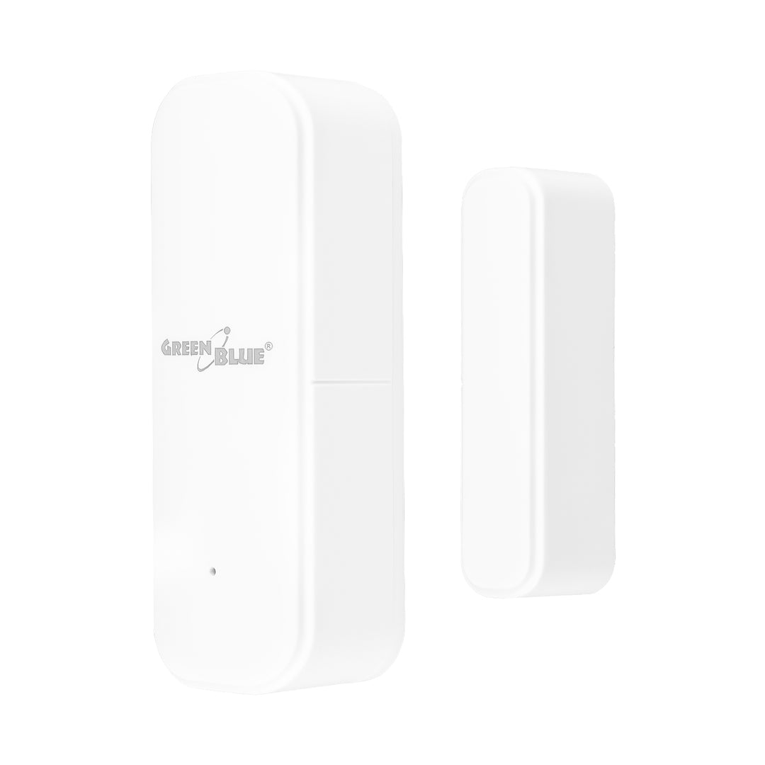 Drahtloser Reedschalter / WLAN-Öffnungssensor von GreenBlue, Android/iOS, für Türen / Fenster, 3,0 V DC, LR03x2, GB479 W, 2 Sets