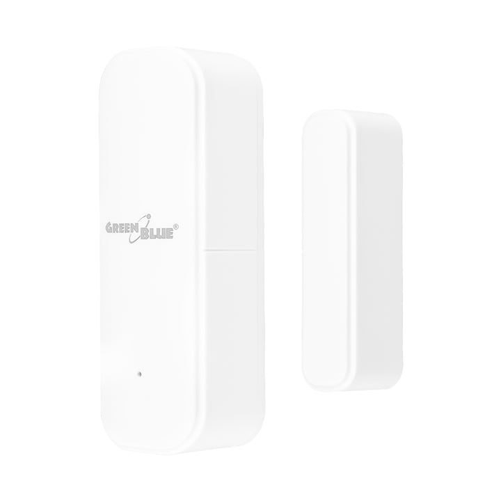 Drahtloser Reedschalter / WLAN-Öffnungssensor von GreenBlue, Android/iOS, für Türen / Fenster, 3,0 V DC, LR03x2, GB479 W, 2 Sets