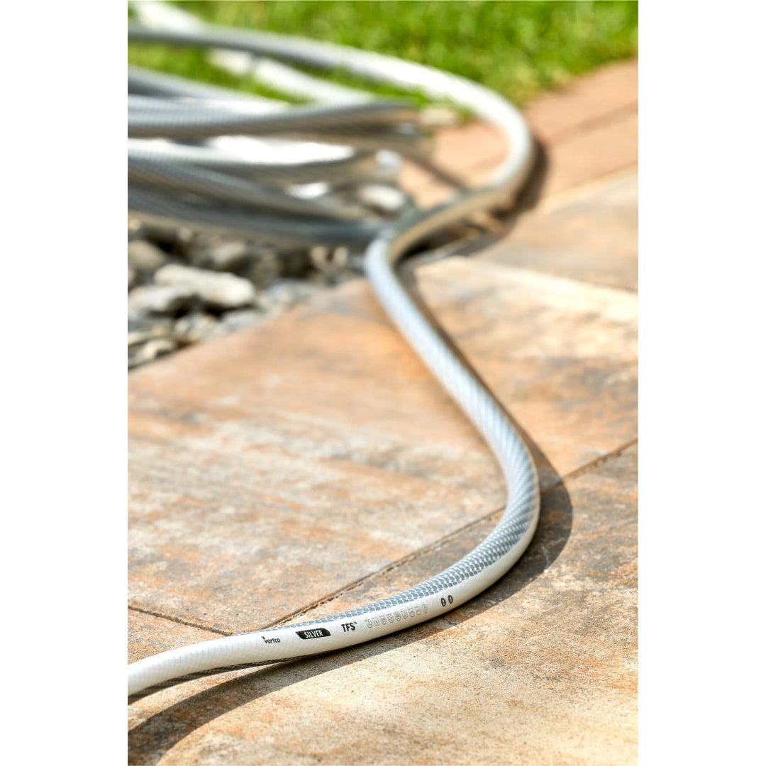 Gartenschlauchwagen + Gartenschlauch Vartco Silver 1/2" 30 m Agaplast