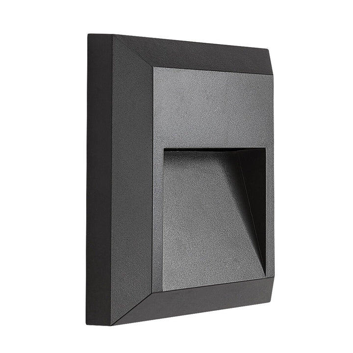 Rabalux-Wandleuchte für den Außenbereich, LED 4 W, anthrazit, Trento, 2 Stück