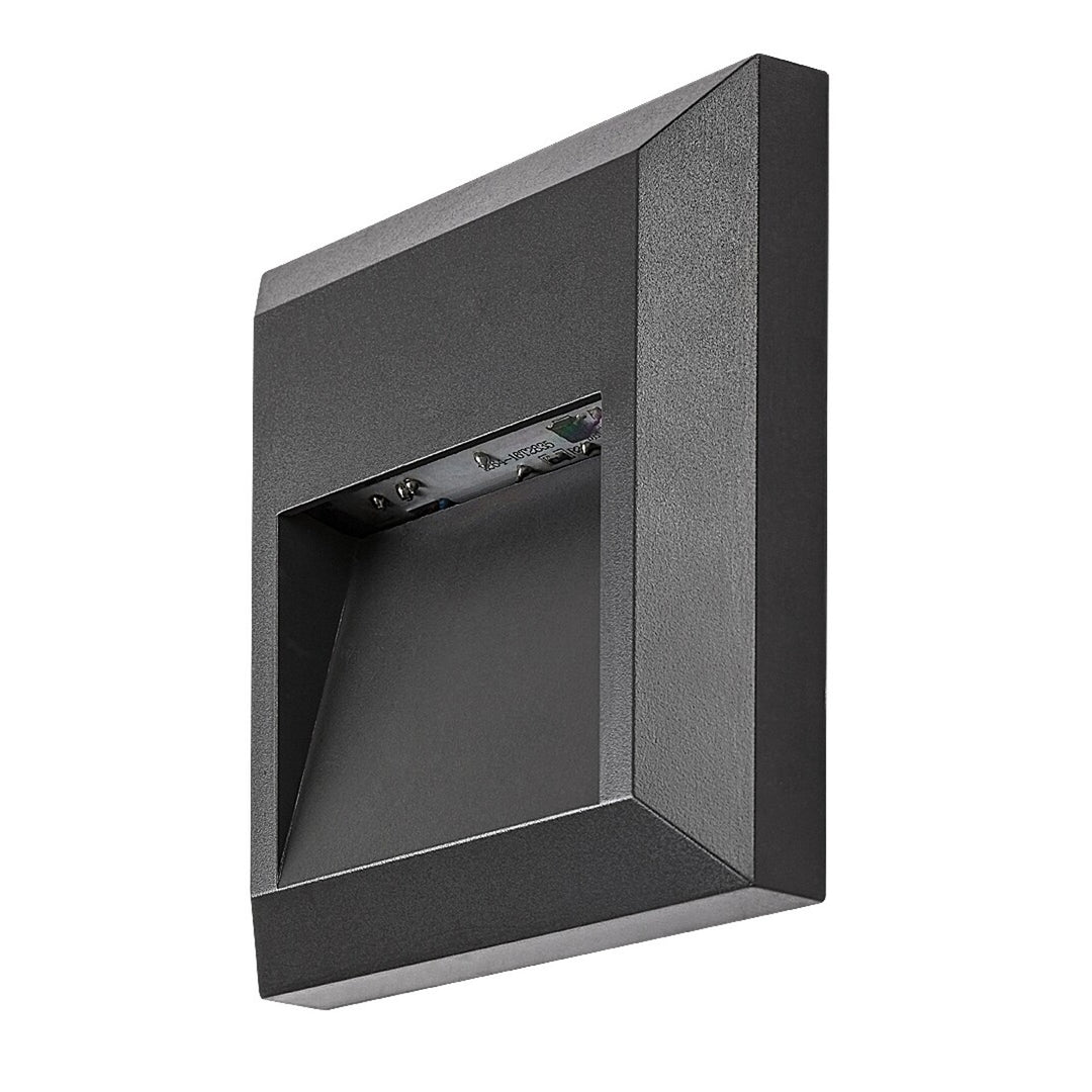 Rabalux-Leuchte, Wandleuchte, für den Außenbereich, LED 4 W, Anthrazit, Trento, 4 Stück