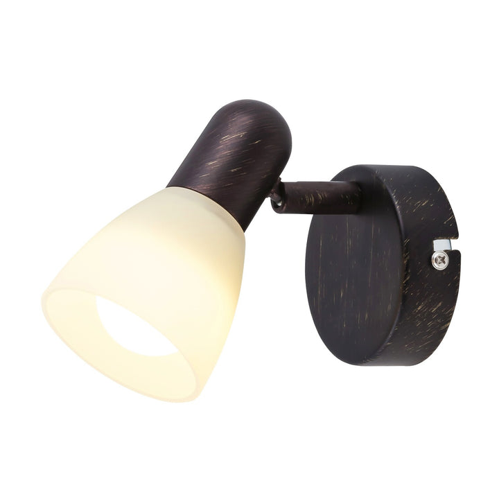 Soma Spot-Lampe E14, max. 40 W, antikbraun 6591, 2 Stück