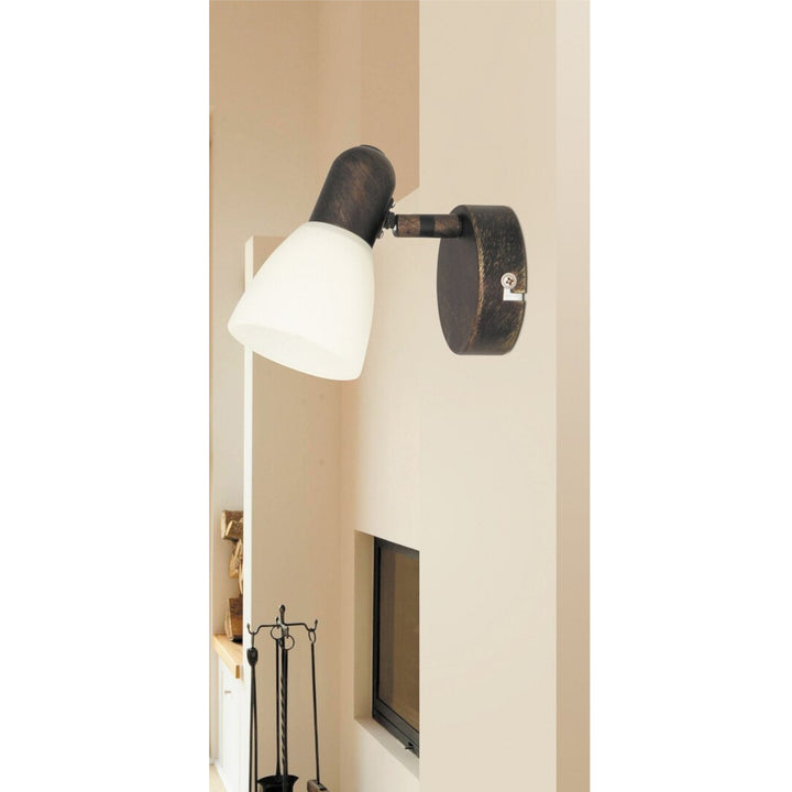 Soma Spot-Lampe E14, max. 40 W, antikbraun 6591, 2 Stück