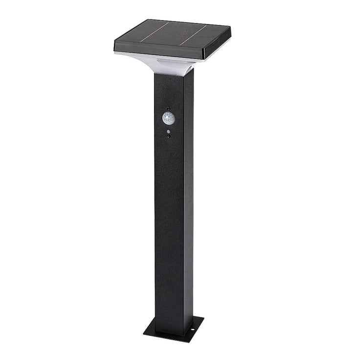 Rabalux-Lampe, für den Außenbereich, solarbetrieben, Stehlampe, LED 4 W, IP44, schwarz, Geleen, 4 Stück