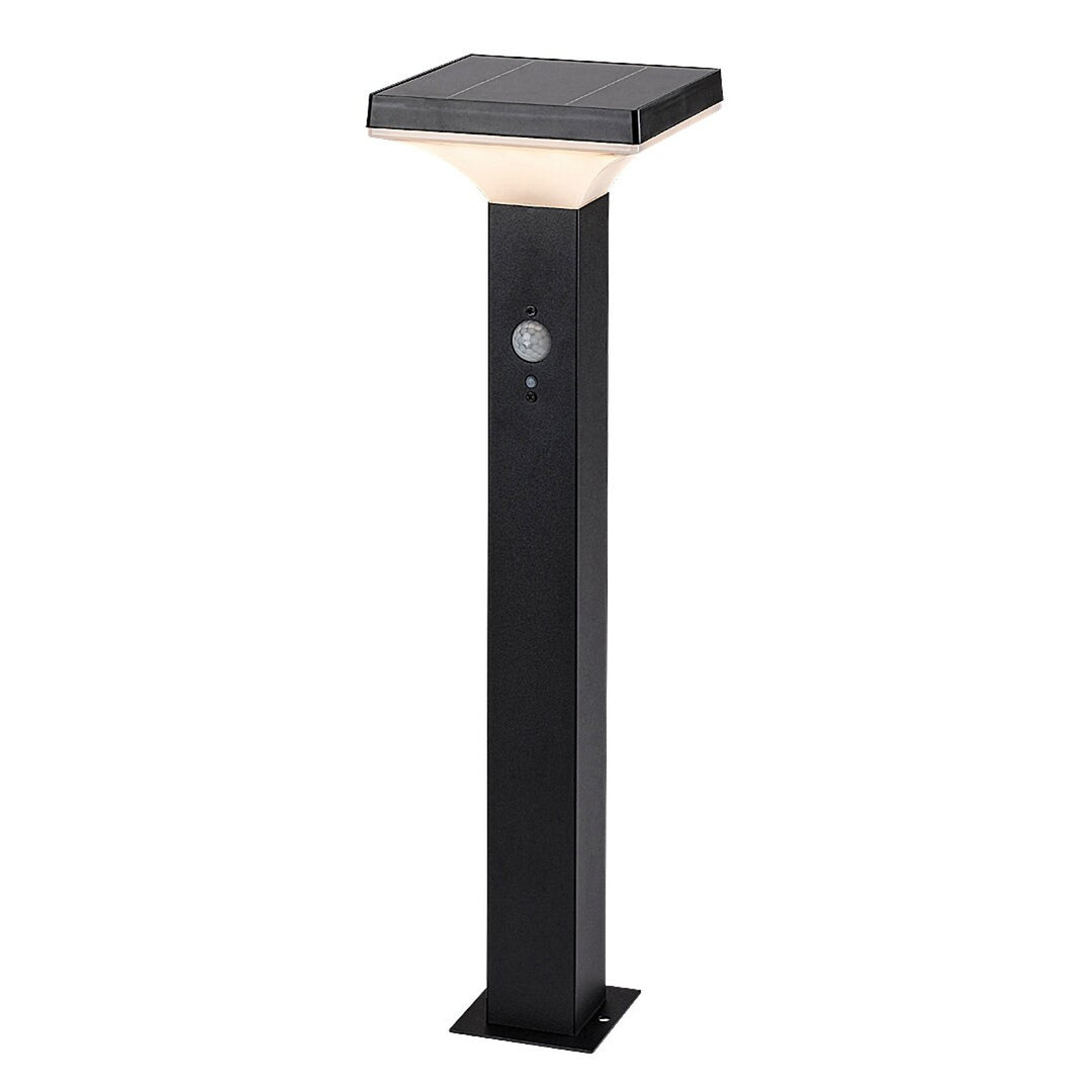 Rabalux-Lampe, für den Außenbereich, solarbetrieben, Stehlampe, LED 4 W, IP44, schwarz, Geleen, 4 Stück