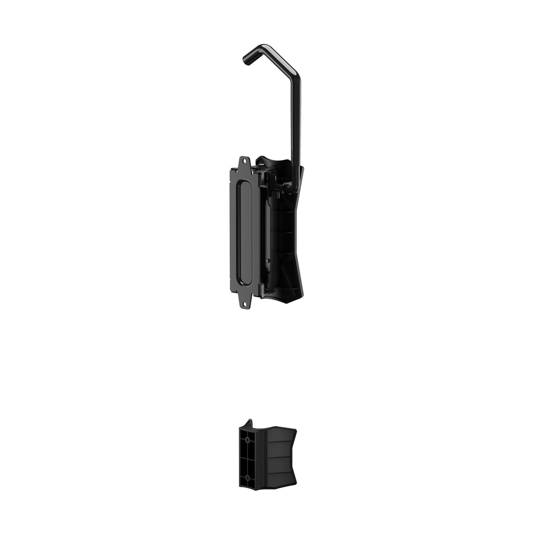 Maclean Fahrradhalter/-aufhänger für die Wandmontage, max. Tragkraft 35 kg, Neigungswinkel einstellbar, Stahl, MC-171, 3 Stück