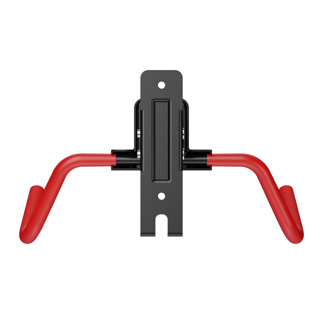 Maclean Fahrradhalterung / Wandhalterung, horizontal, Stahl, max. Belastbarkeit 30 kg, Winkelverstellbar, MC-172, 2 Stück