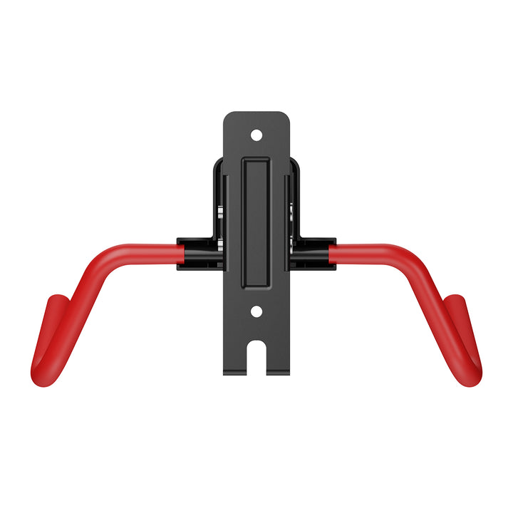 Maclean Fahrradhalterung / Wandhalterung, horizontal, Stahl, max. Belastbarkeit 30 kg, Winkelverstellbar, MC-172, 2 Stück