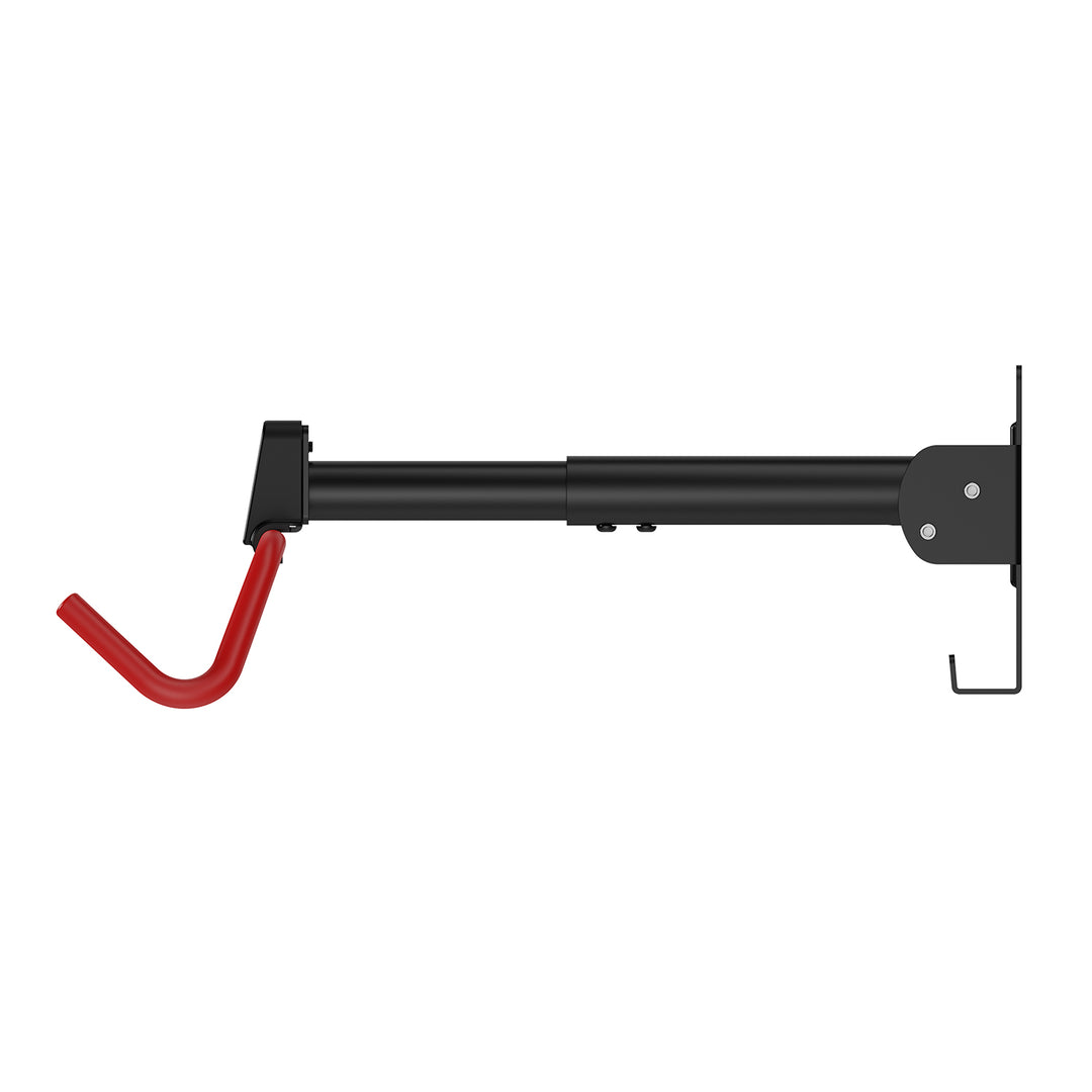 Maclean Fahrradhalterung / Wandhalterung, horizontal, Stahl, max. Belastbarkeit 30 kg, Winkelverstellbar, MC-172, 3 Stück