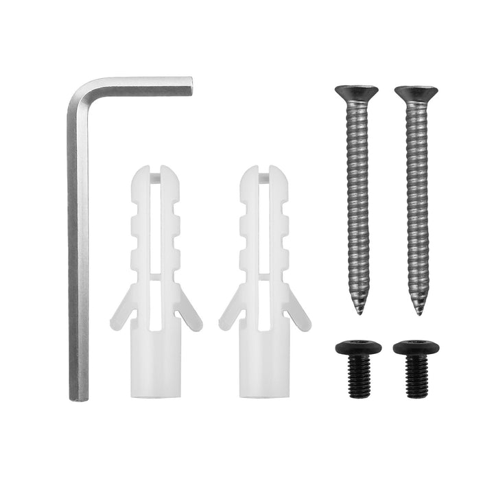 Maclean Fahrradhalterung / Wandhalterung, horizontal, Stahl, max. Belastbarkeit 30 kg, Winkelverstellbar, MC-172, 3 Stück