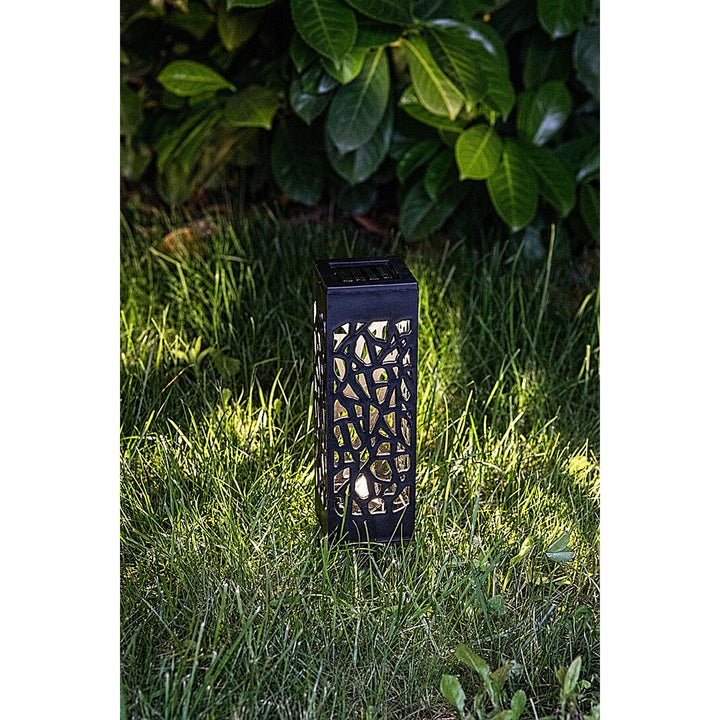 Solarleuchte Mora, 2 lm, Schutzart IP23, Farbe: Schwarz, LED 0,16 W, 8949