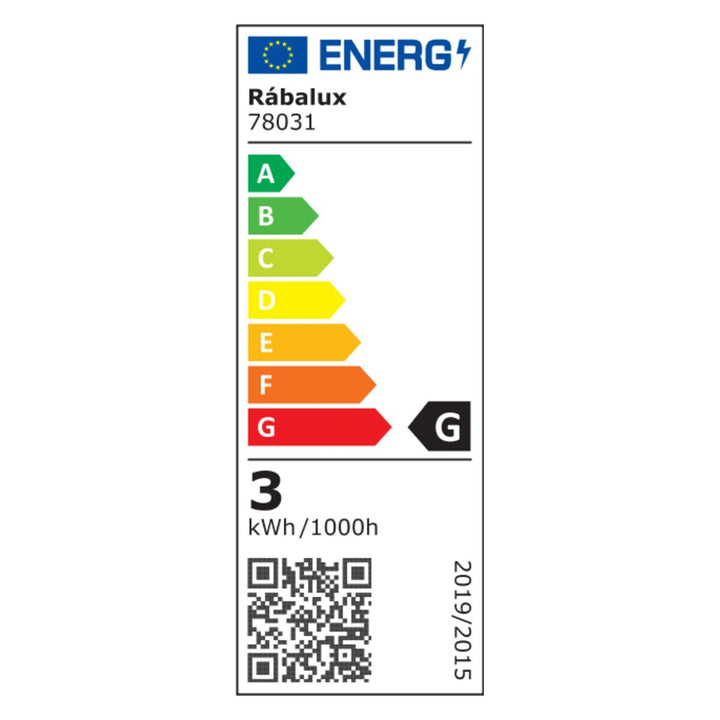 Rekar-Unterschrankleuchte, 180 LM, IP20, Farbe: Silber, LED 3 W, 78031