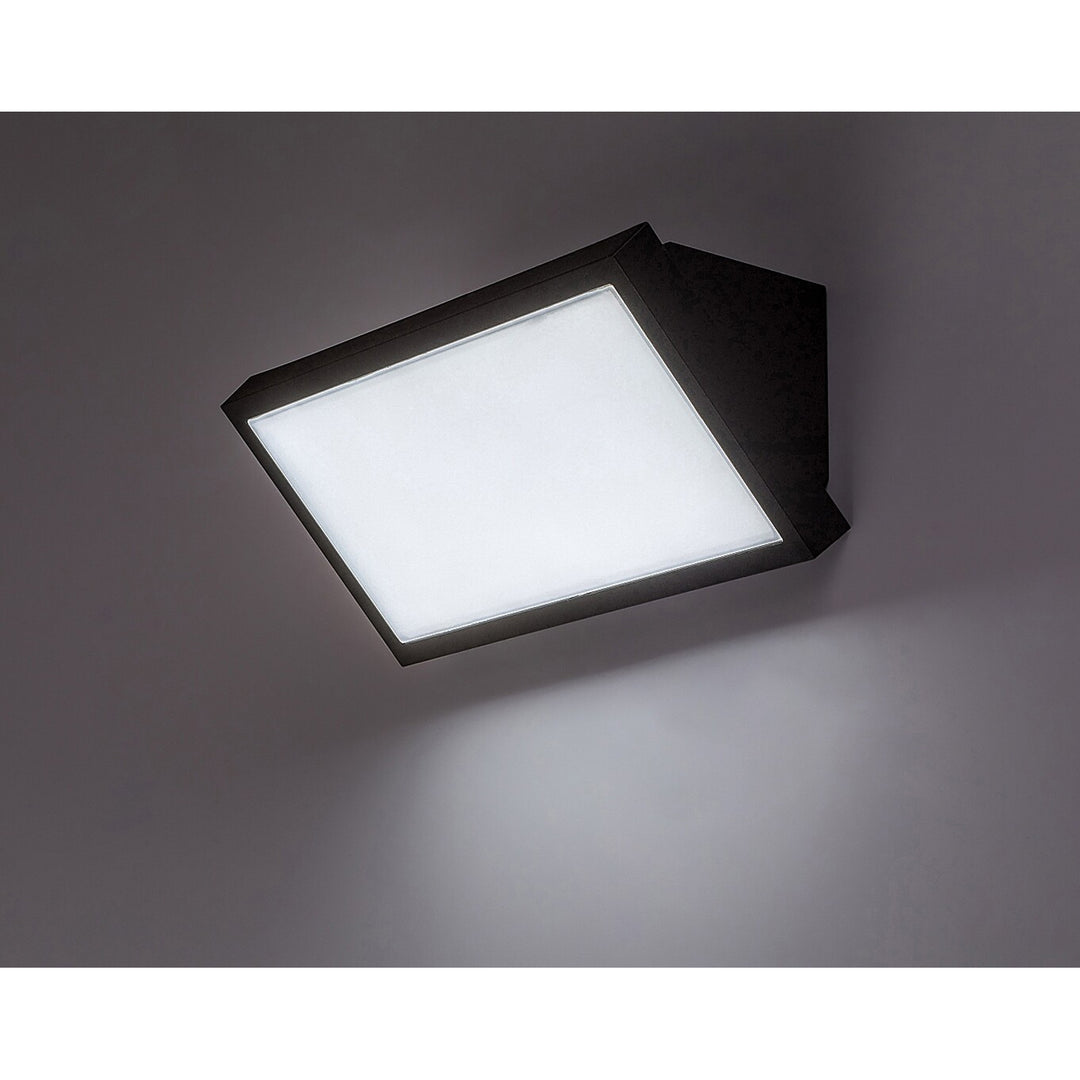 Rabalux Rapla2 LED-Leuchte 18 W, schwarz, IP65, Energieeffizienzklasse F, Lichtfarbtemperatur einstellbar auf 2700, 4000, 6500 K, 77150
