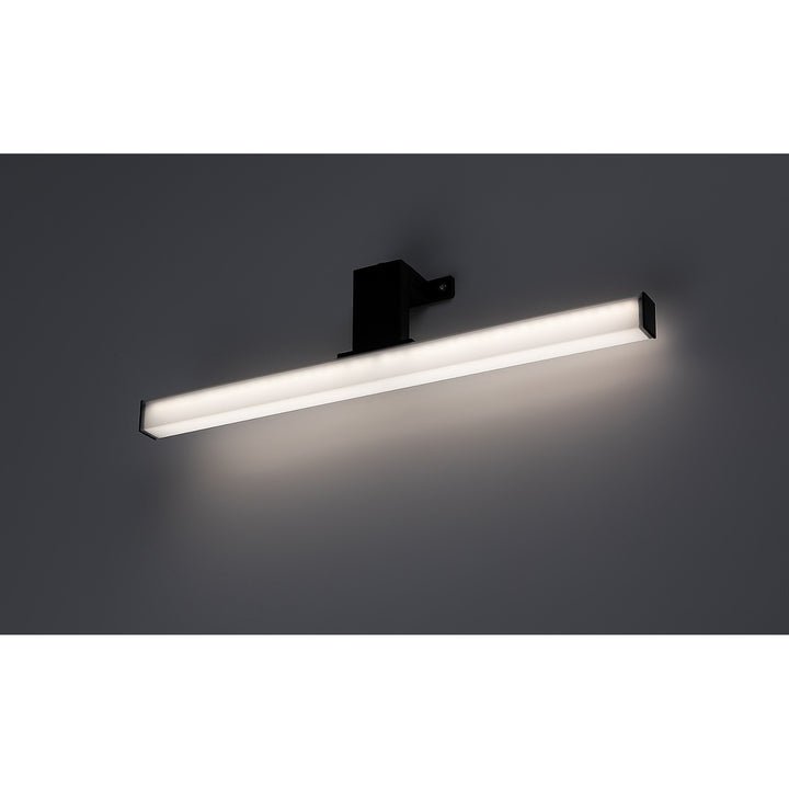 Rabalux Oliro LED-Badezimmerleuchte 6 W, schwarz, IP44, 4000 K, 75051