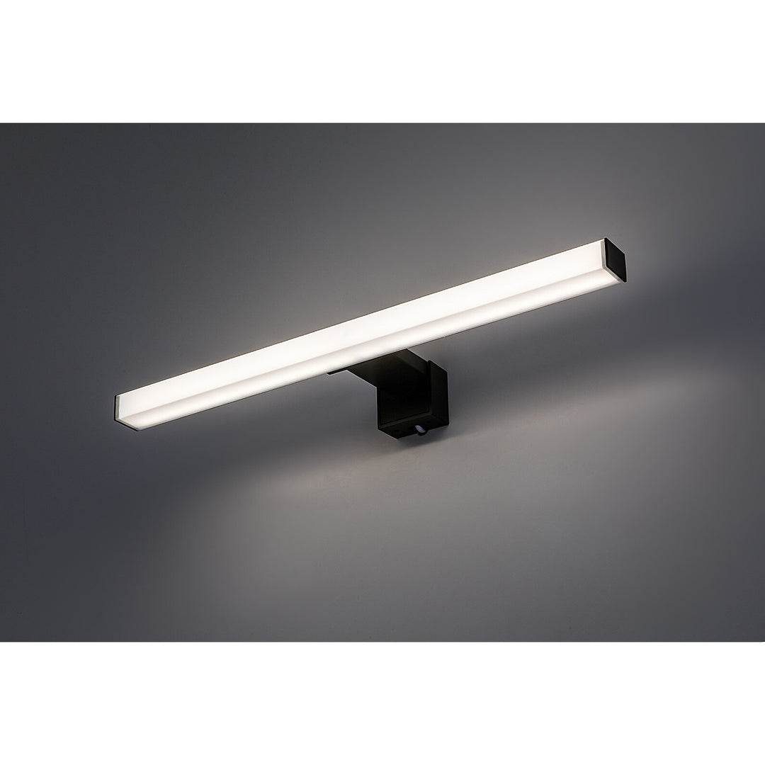 Rabalux Oliro LED-Badezimmerleuchte 6 W, schwarz, IP44, 4000 K, 75051