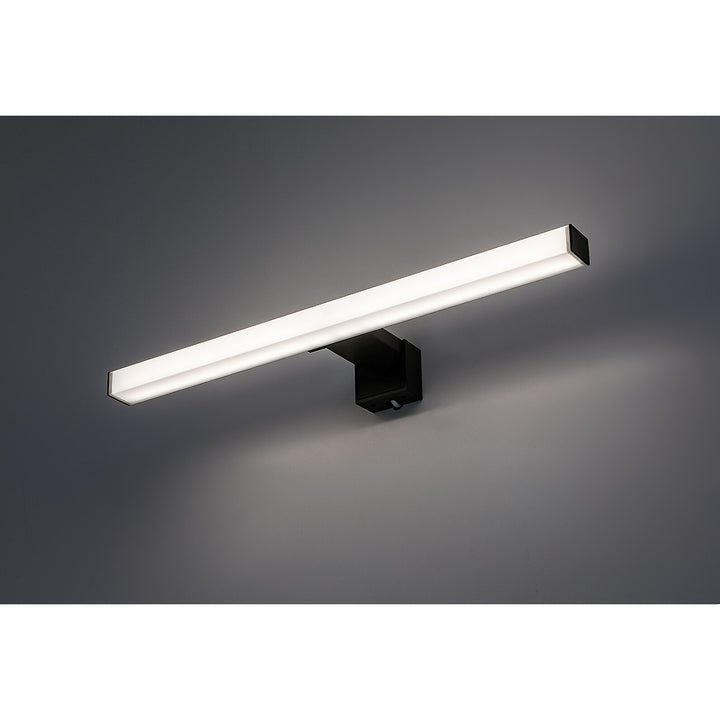Rabalux Oliro LED-Badezimmerleuchte 6 W, schwarz, IP44, 4000 K, 75051