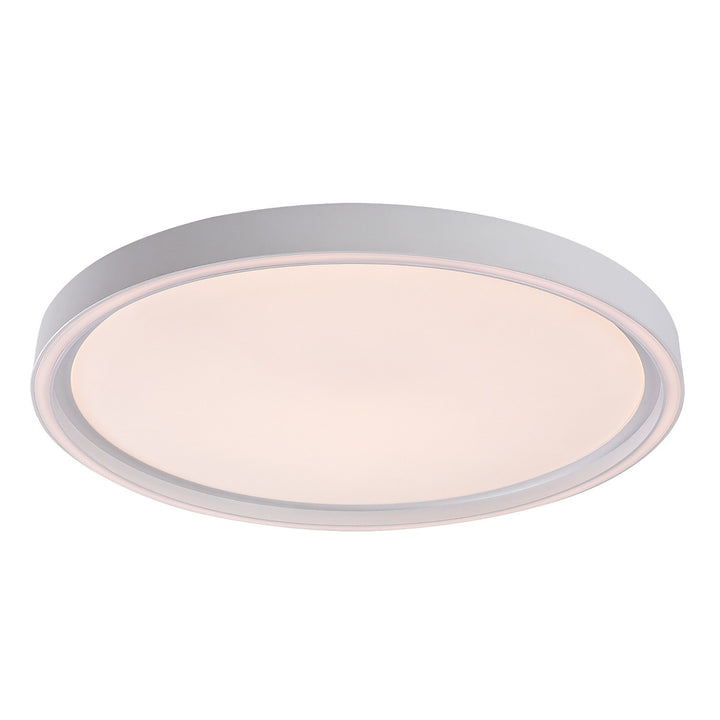 Rabalux Zerina Deckenleuchte, 31 W, IP40, weiß, 3000–6500 K, Speicherfunktion, mit Fernbedienung, Timer-Funktion, Nachtlicht-Effekt, 75086
