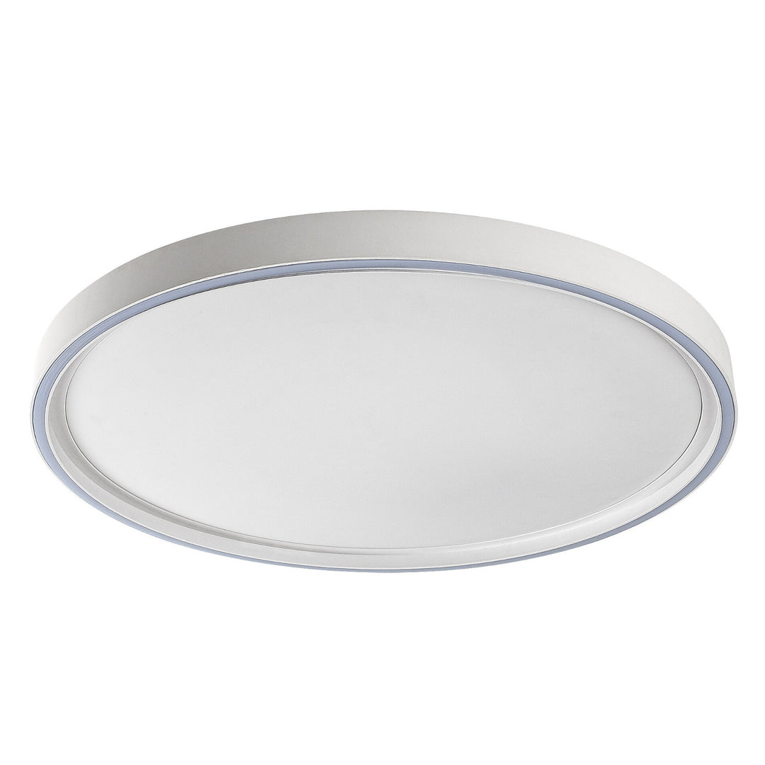 Rabalux Zerina Deckenleuchte, 54 W, IP40, weiß, 3000–6500 K, Speicherfunktion, mit Fernbedienung, Timer-Funktion, Nachtlicht-Effekt, 75087