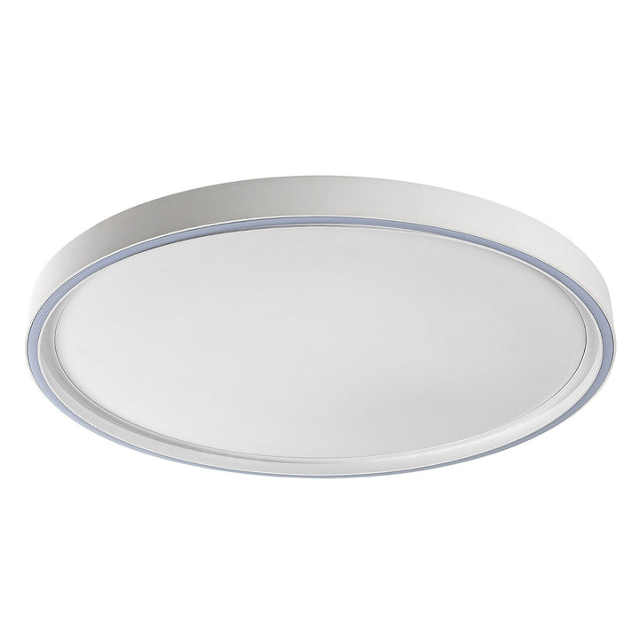 Rabalux Zerina Deckenleuchte, 54 W, IP40, weiß, 3000–6500 K, Speicherfunktion, mit Fernbedienung, Timer-Funktion, Nachtlicht-Effekt, 75087