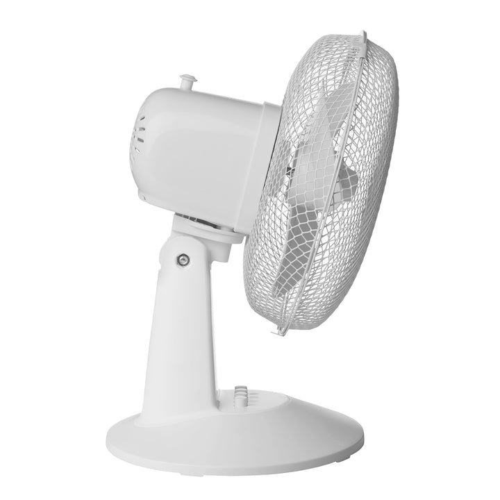 Concept-Tischventilator, Farbe: Weiß, 3 Geschwindigkeitsstufen, Schwenkfunktion, leiser Betrieb, neigungsverstellbar, VS5040