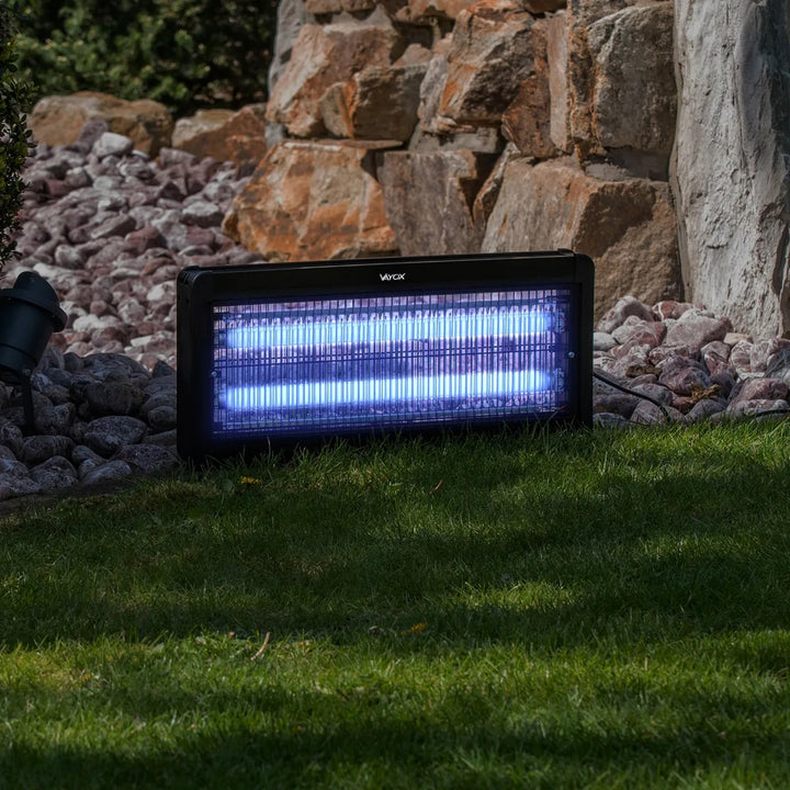 Insektenvernichter gegen Mücken, Fliegen und Motten, elektrische Falle, UV, 30 W, Vayox