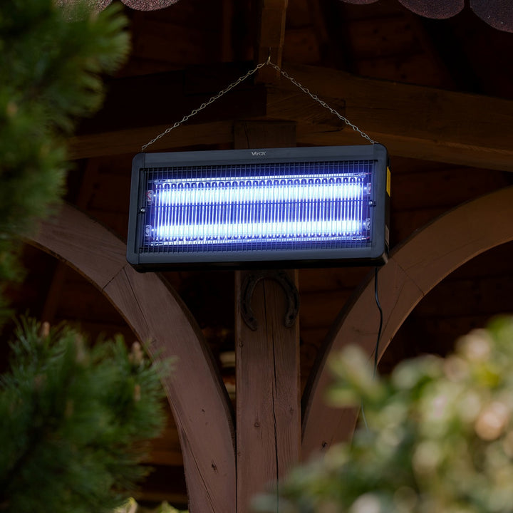 Insektenvernichter gegen Mücken, Fliegen und Motten, elektrische Falle, UV, 30 W, Vayox