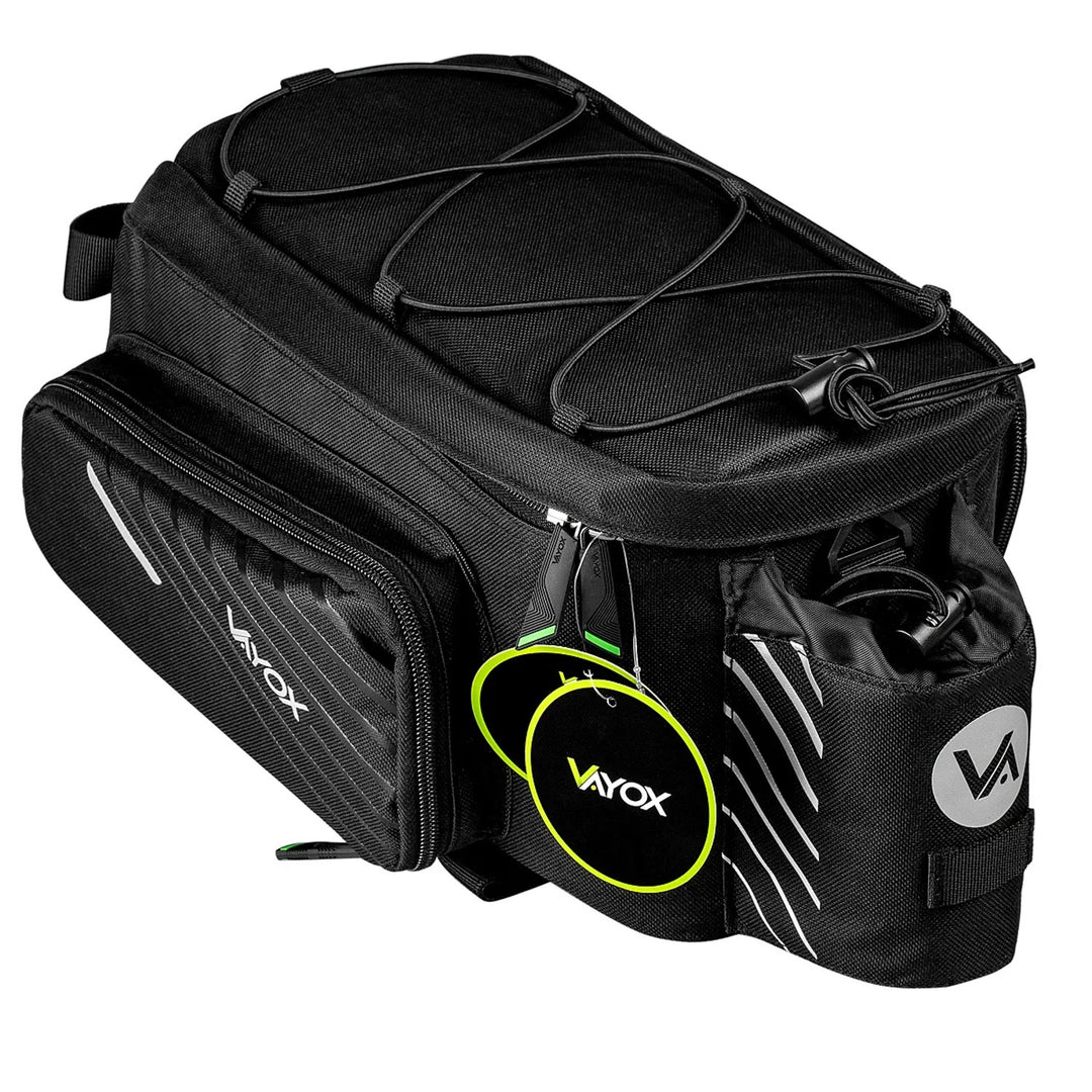 Tasche, Fahrradtasche für den Gepäckträger, hinten, Fassungsvermögen 12 l, wasserdicht, Vayox
