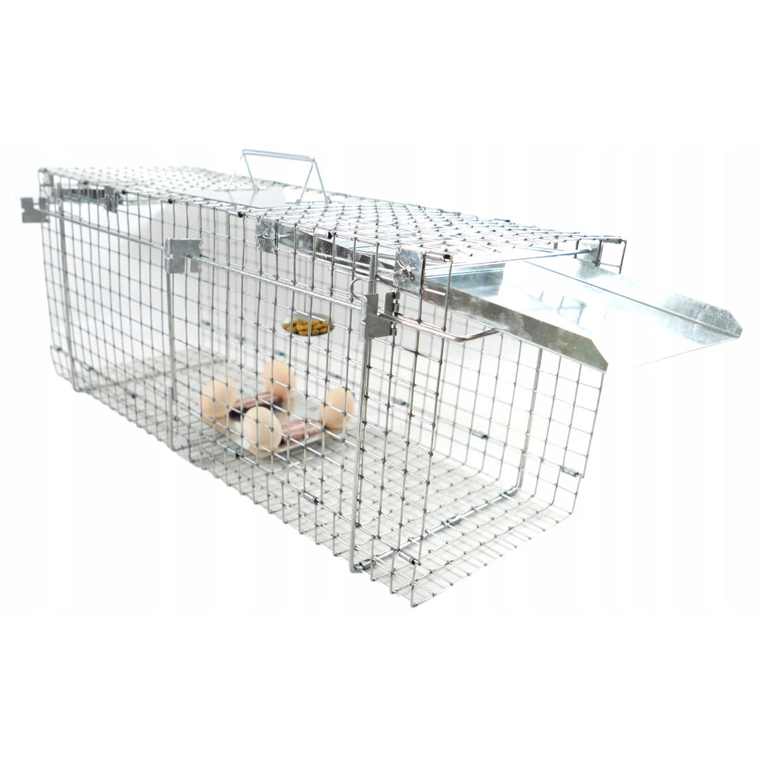 Lebendfalle, Falle für Marder, Ratten, Mäuse, Nerze, Wiesel, Viano P1, 2 Stück