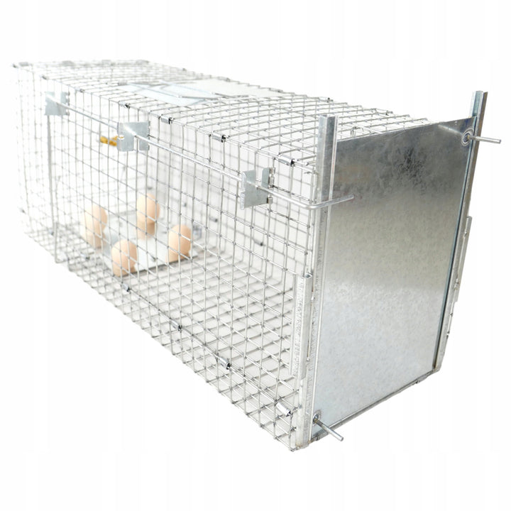 Lebendfalle, Falle für Marder, Ratten, Mäuse, Nerze, Wiesel, Viano P2, 2 Stück
