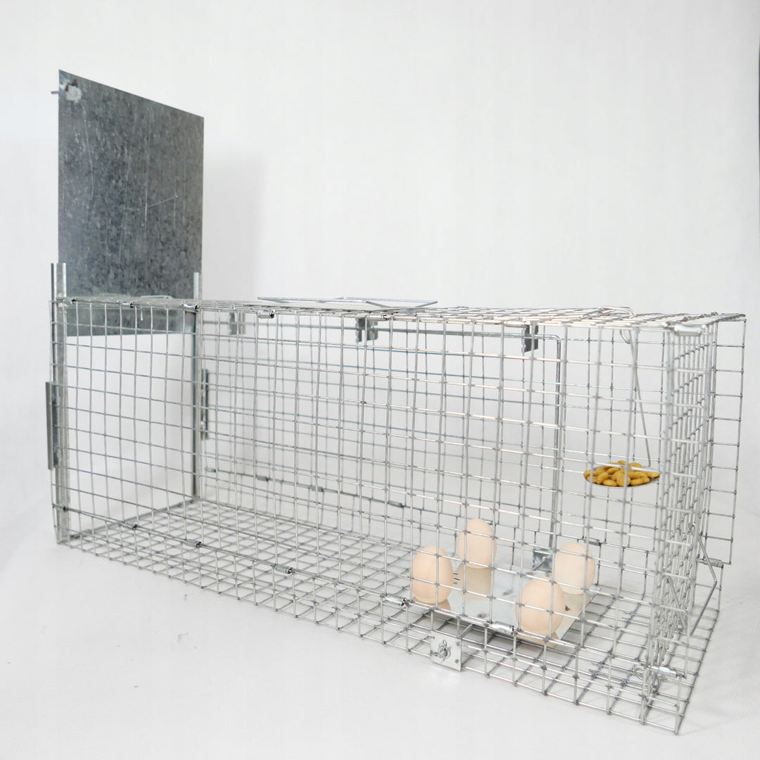 Lebendfalle, Falle für Marder, Ratten, Mäuse, Nerze, Wiesel, Viano P2, 2 Stück