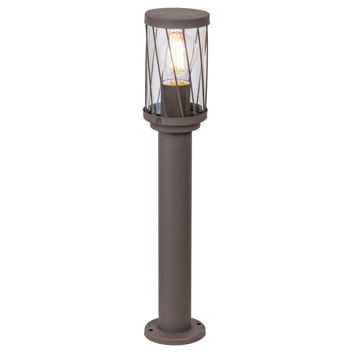 Rabalux Budapest Garten-Standleuchte, IP44, Farbe: Braun, E27-Gewinde, max. 40 W, 8889, 2 Stück