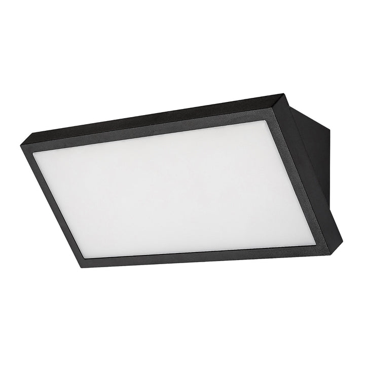 Rabalux Rapla2 LED-Lampe 18 W, schwarz, IP65, Energieeffizienzklasse F, Lichtfarbtemperatur einstellbar auf 2700, 4000, 6500 K, 77150, 2 Stück