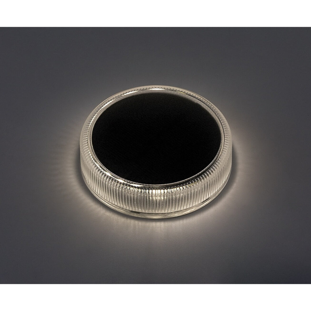 Trillo LED-Solarlampe 0,3 W, Dämmerungssensor, transparent, IP65, K 4000, 77175, 4 Stück