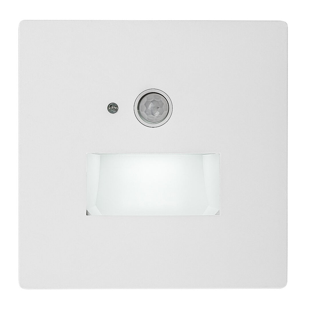 Lunca LED-Lampe 1 W, IP20, weiß, 3000, 4500, 6500 K, Bewegungsmelder, Lichtsensor, 77198, 2 Stück