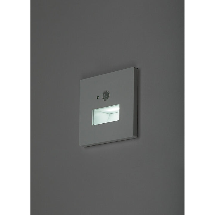 Lunca LED-Lampe 1 W, IP20, weiß, 3000, 4500, 6500 K, Bewegungsmelder, Lichtsensor, 77198, 2 Stück