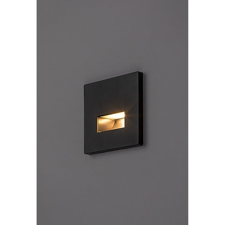 Lunca LED-Lampe 1 W, IP20, schwarz, einstellbare Lichtfarbe 3000, 4500, 6500 K, 77195, 4 Stück